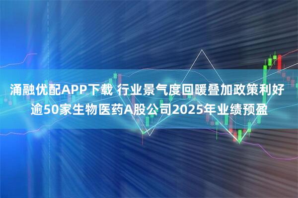 涌融优配APP下载 行业景气度回暖叠加政策利好 逾50家生物医药A股公司2025年业绩预盈