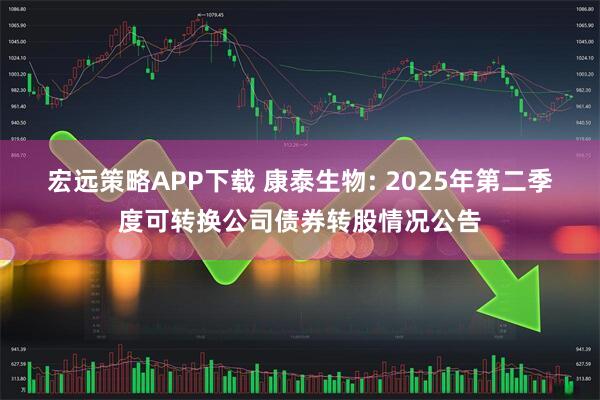 宏远策略APP下载 康泰生物: 2025年第二季度可转换公司债券转股情况公告